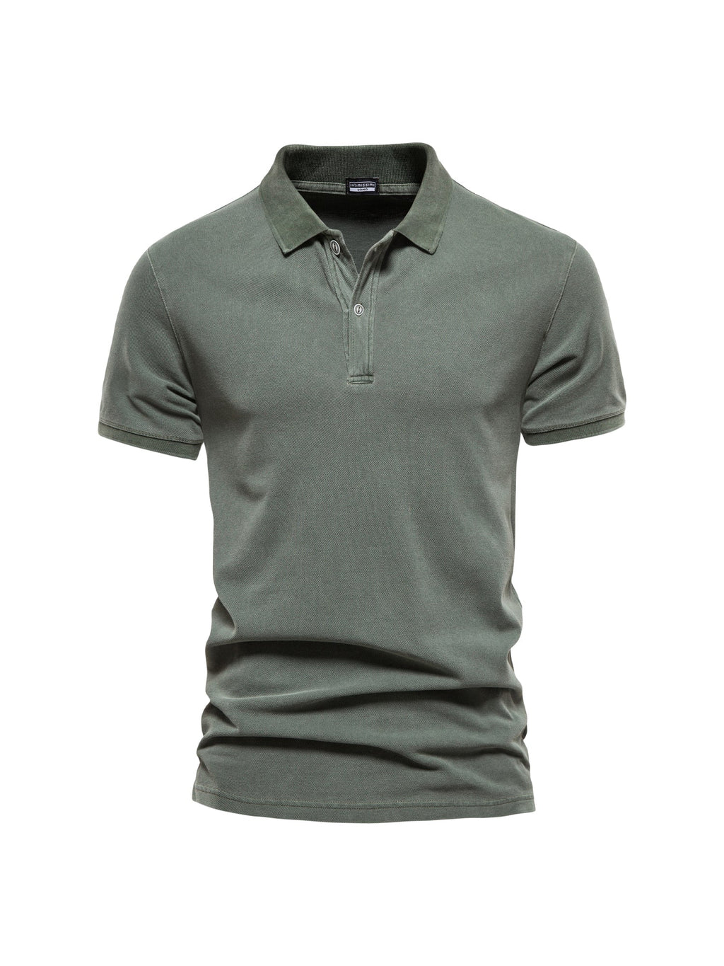 Men's Solid Cotton Polos