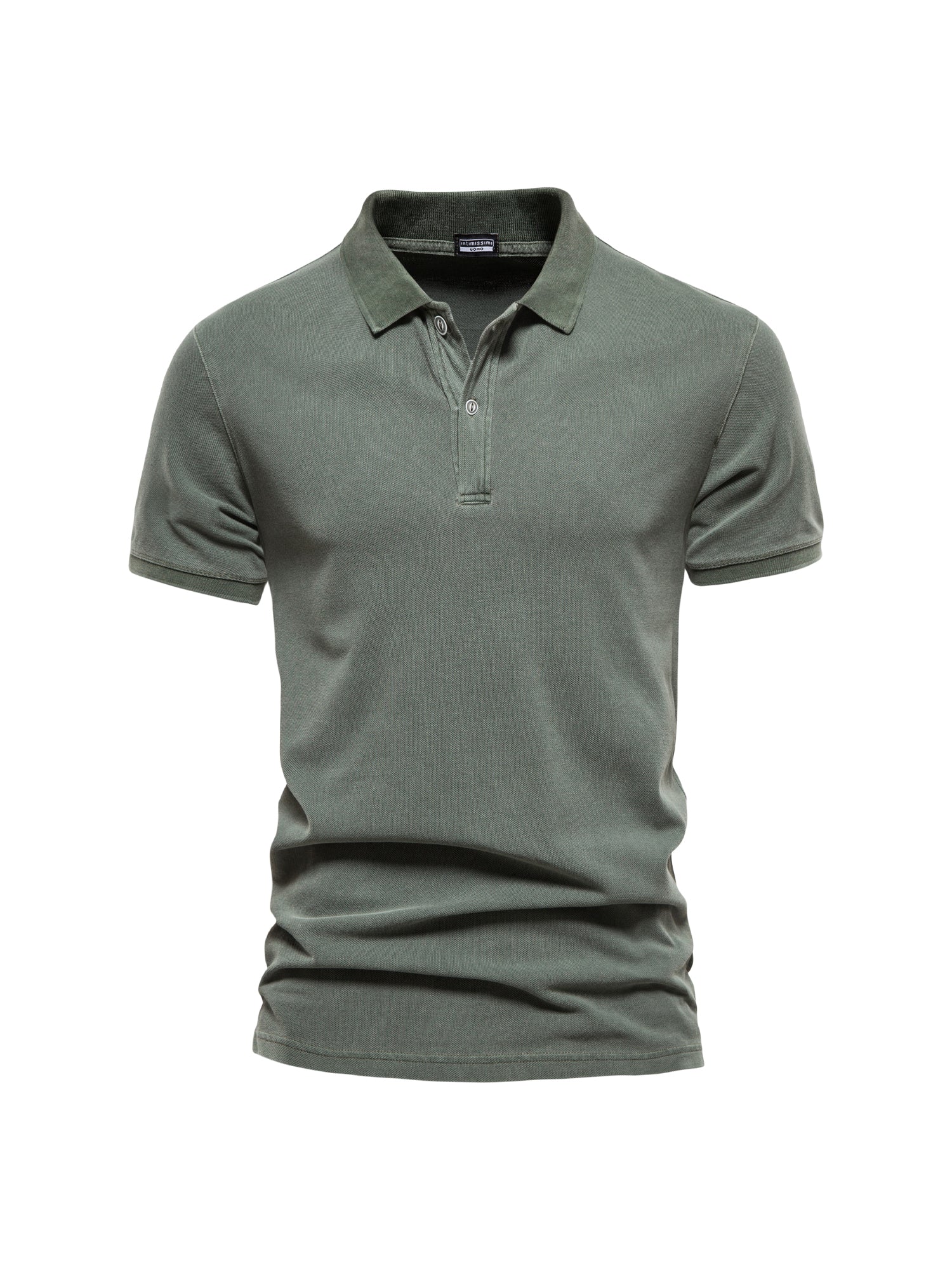 Men's Solid Cotton Polos