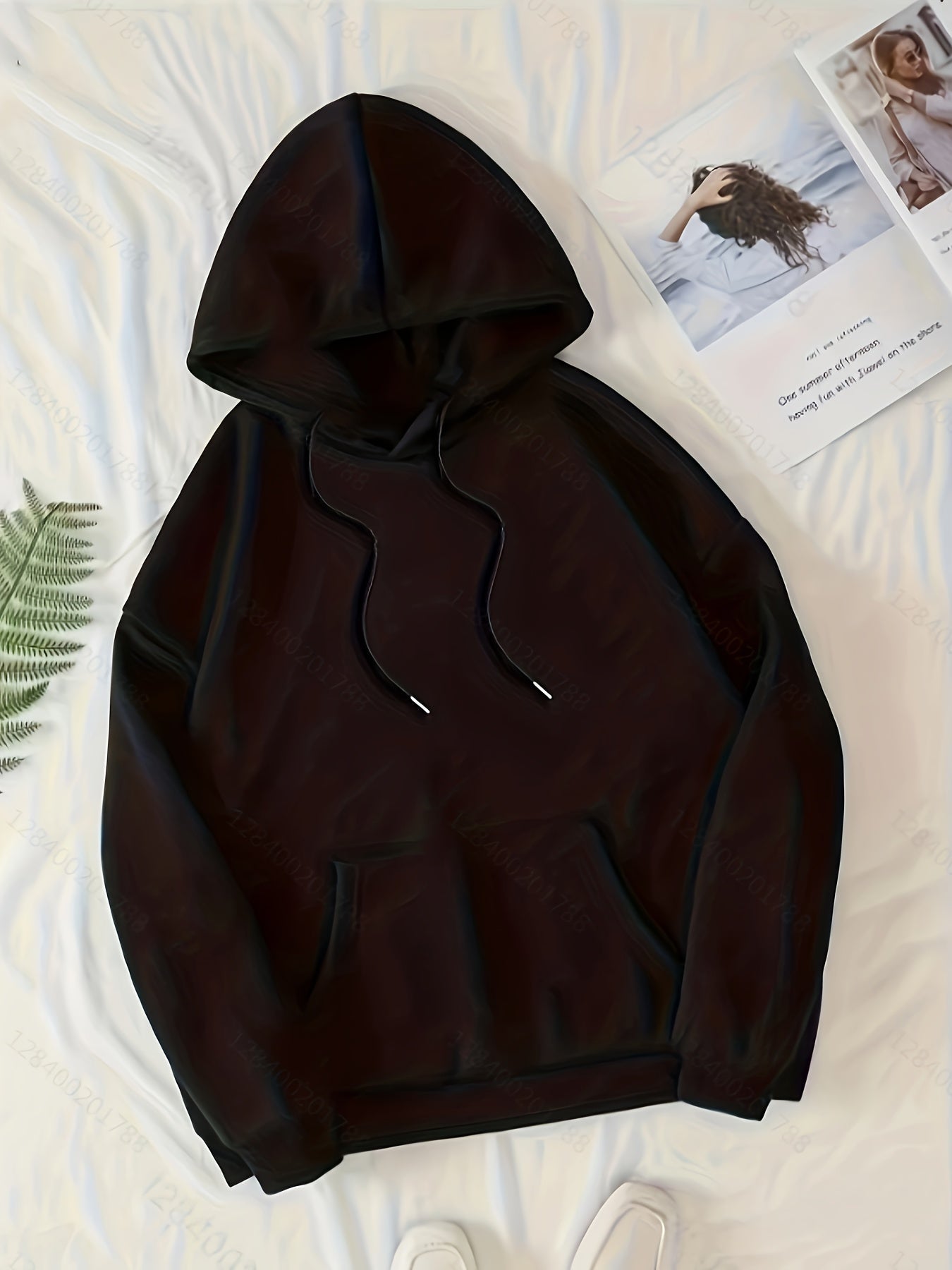 gbolsosWomen's Casual Pullover Long Sleeve Drawstring Sweatshirt With Pockets, Causal Sports Hoodie, Women's Sporty Sweatshirts