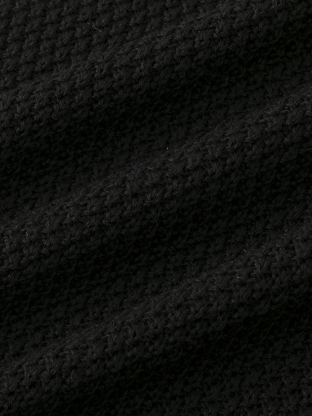 Autumn And Winter Men's Knit Sweater Casual Long Sleeve Black Sweater
