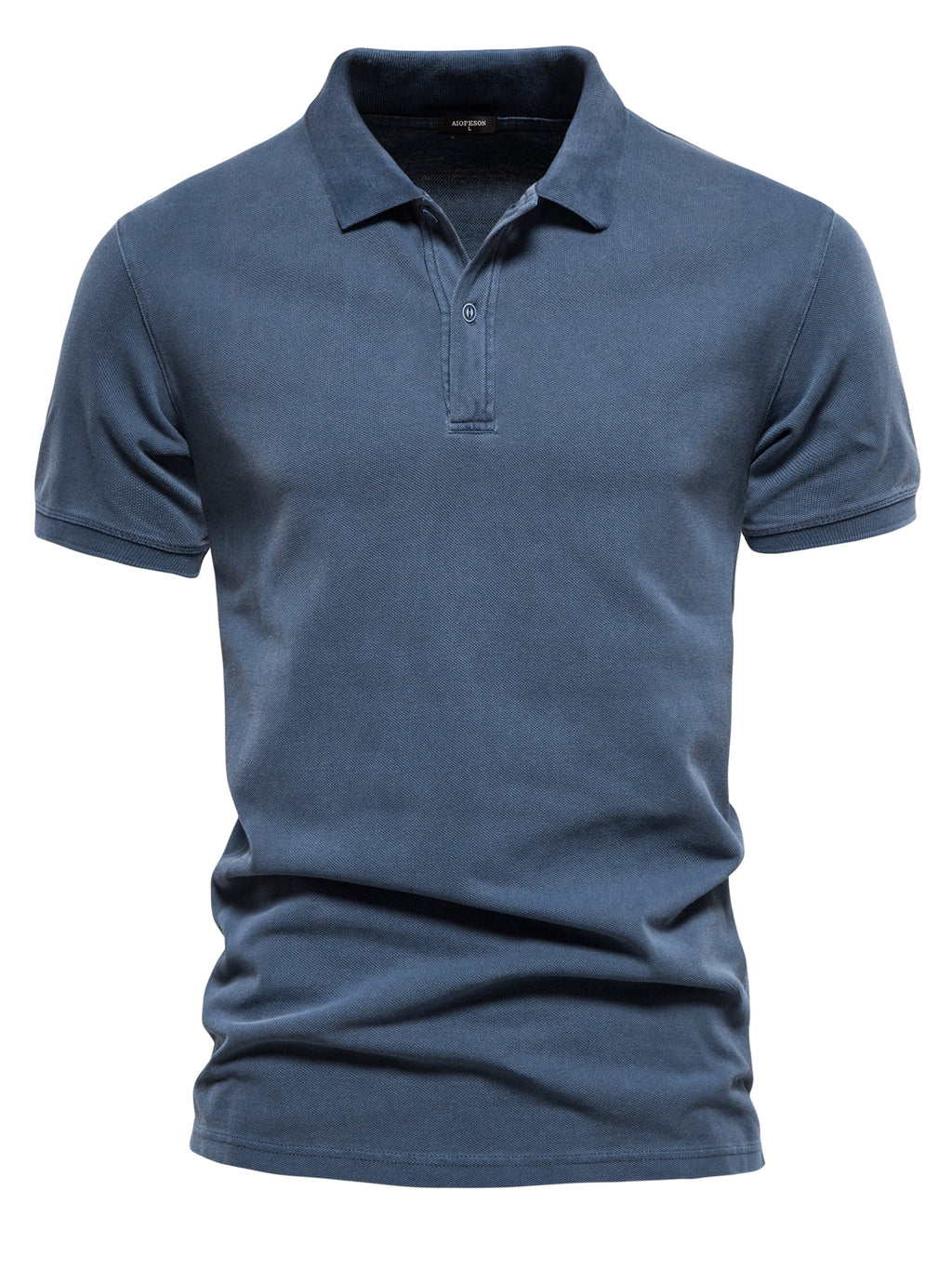 Men's Solid Cotton Polos