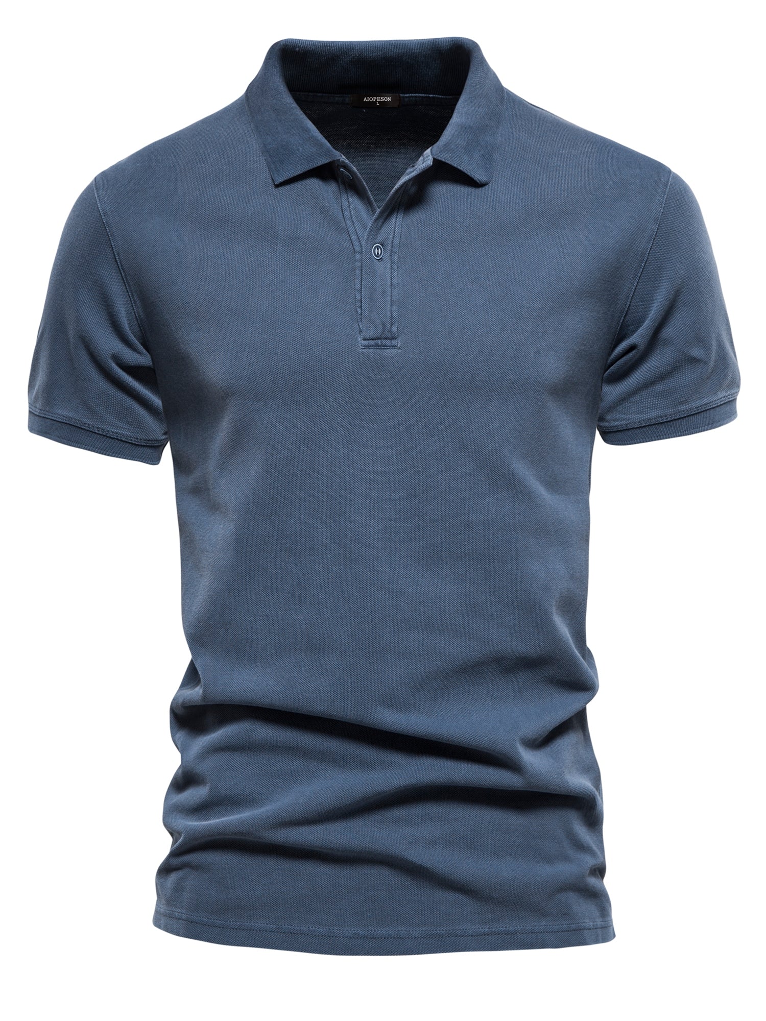 Men's Solid Cotton Polos