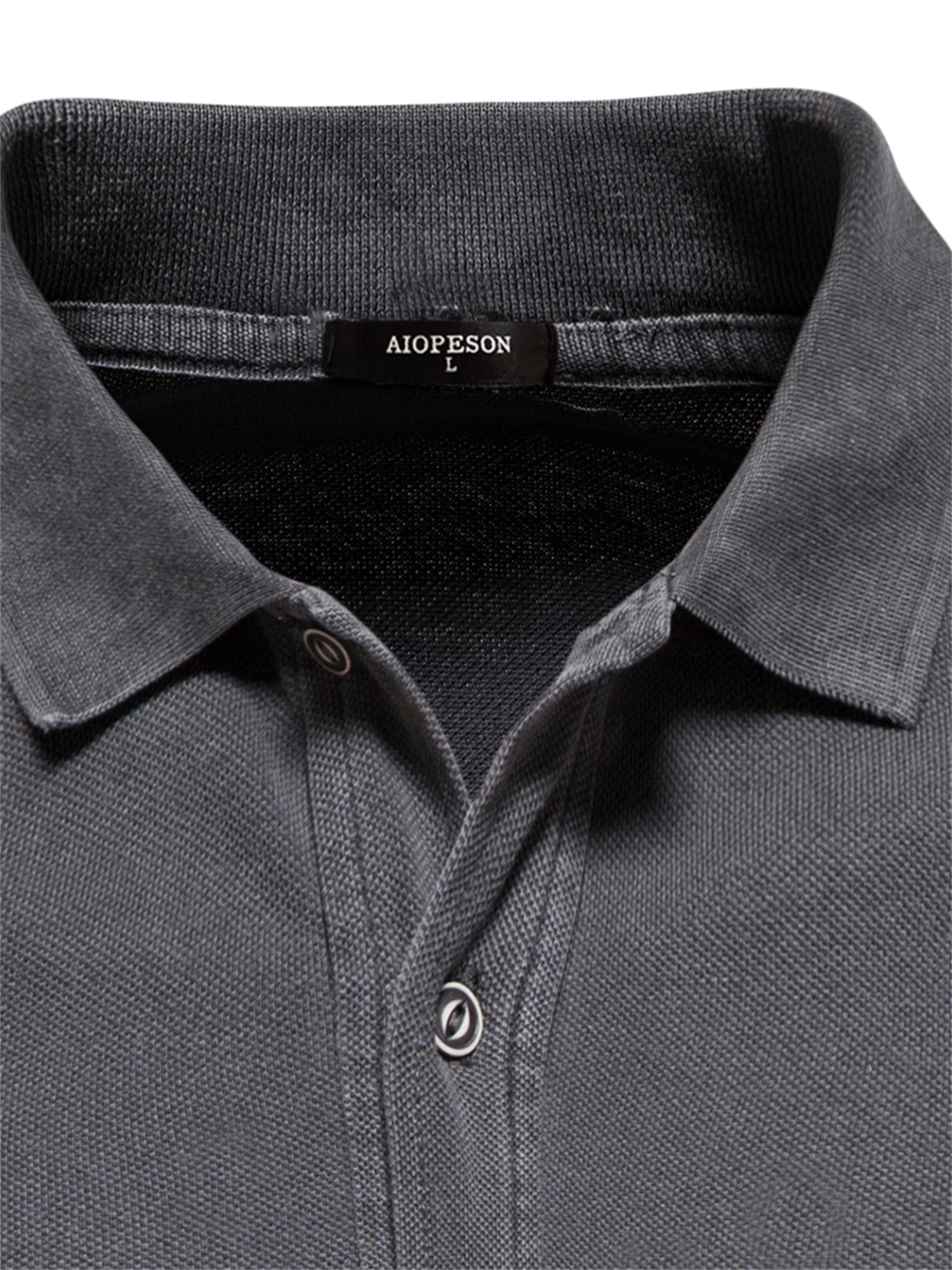 Men's Solid Cotton Polos