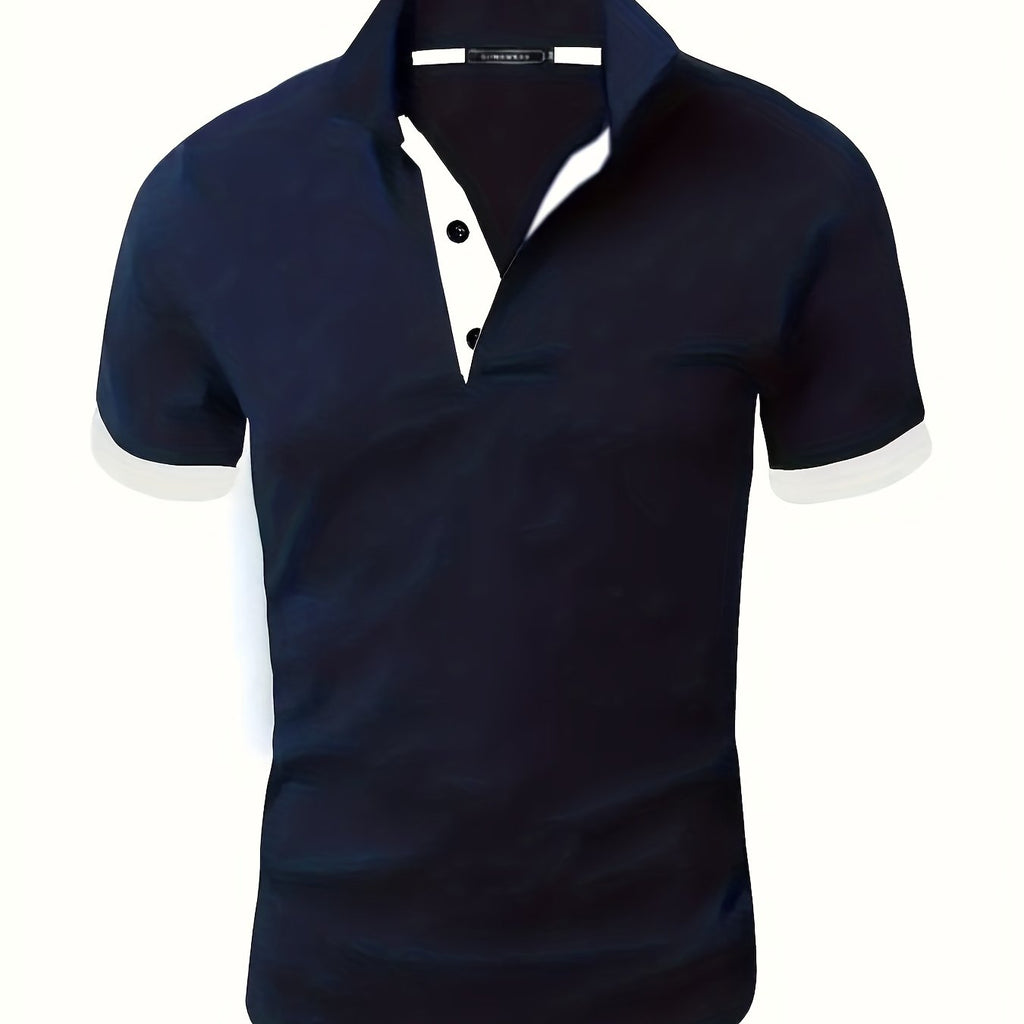 2023 New Men's Casual Short Sleeve Polo Shirts