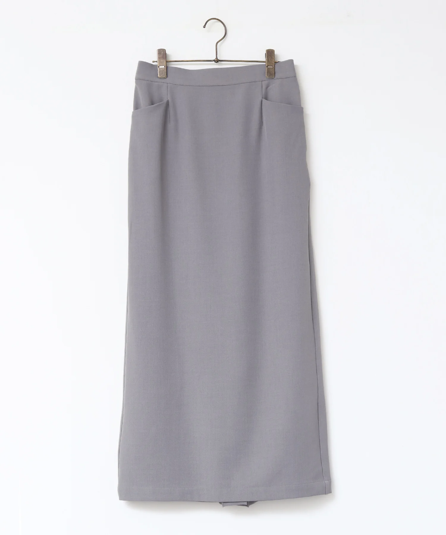 ストレッチポリツイル ナロースカート