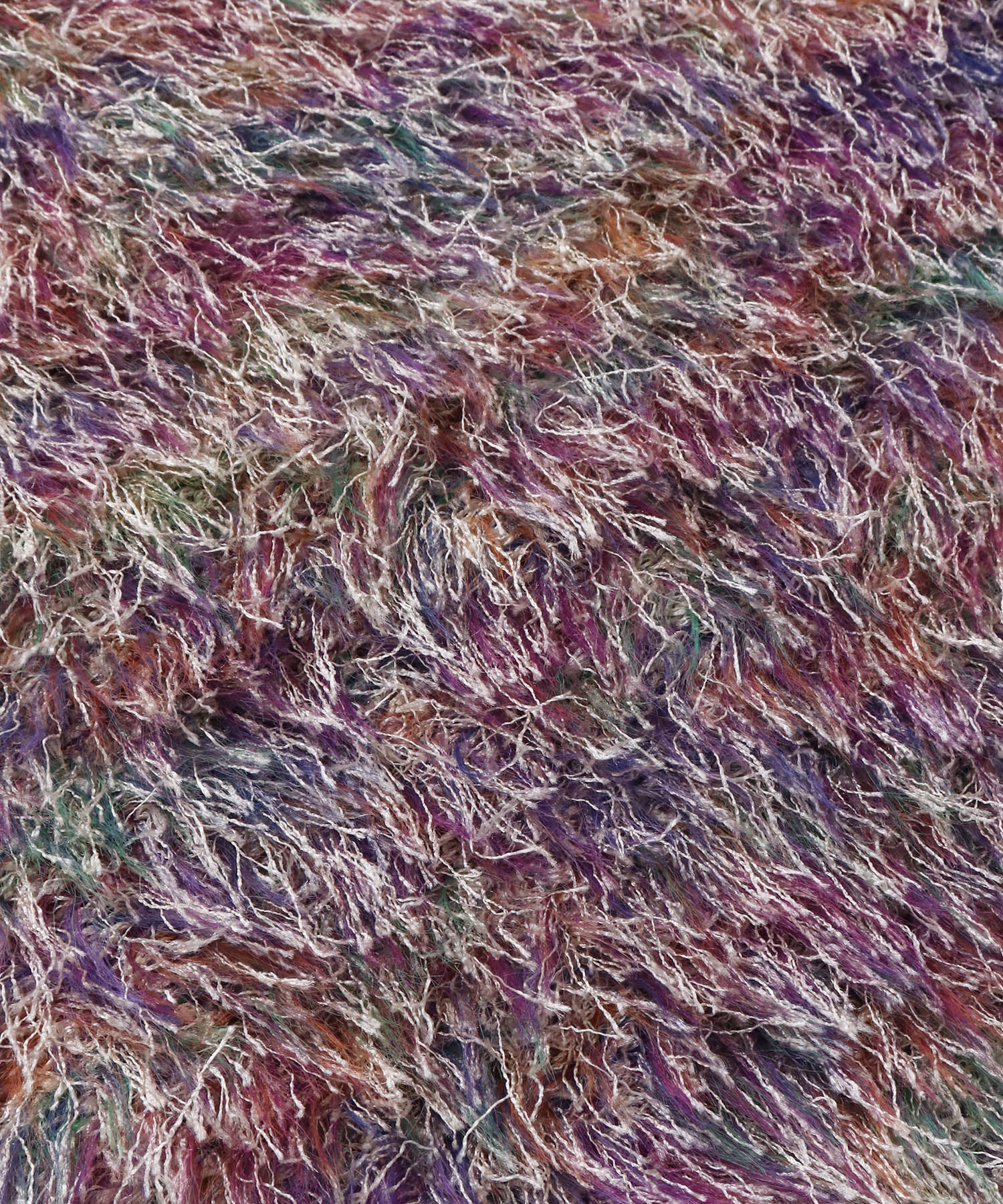 ミックス シャギーニット