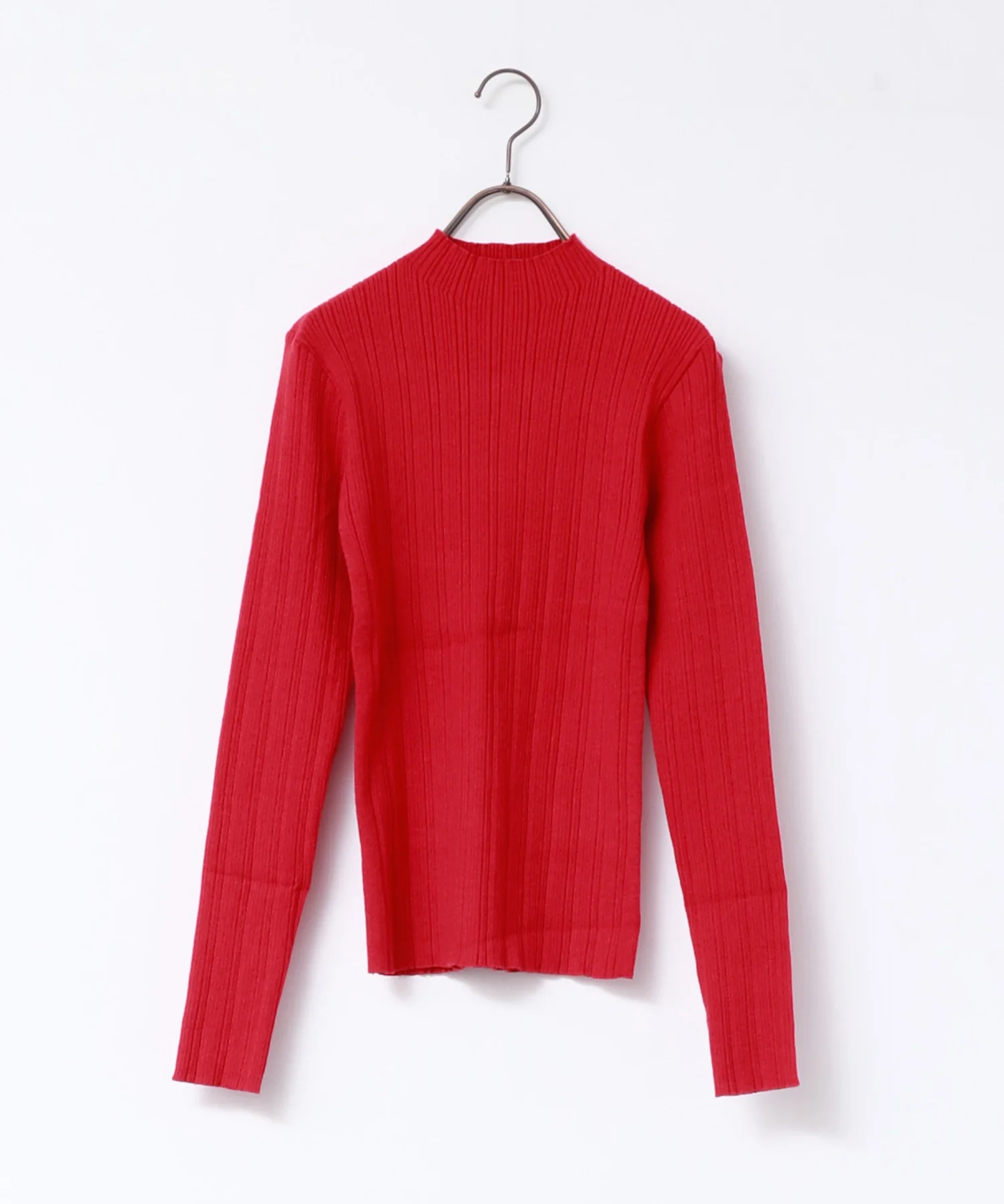 【静電気防止】やわもちヤーン ランダムリブニット