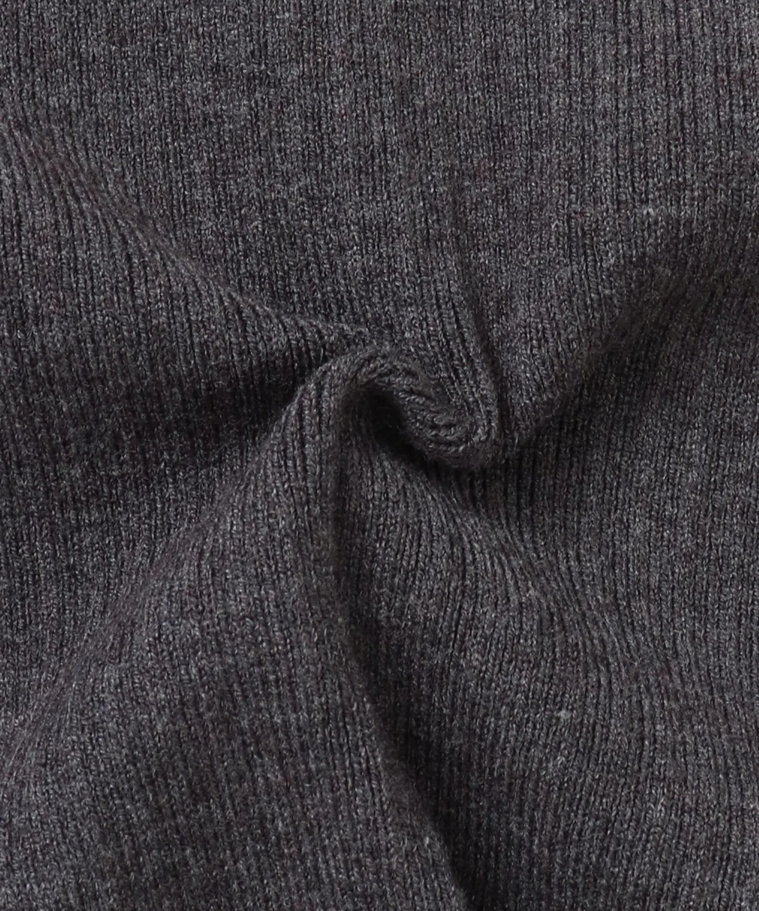 【静電気防止】やわもちヤーン 袖配色 ハイネックリブニット