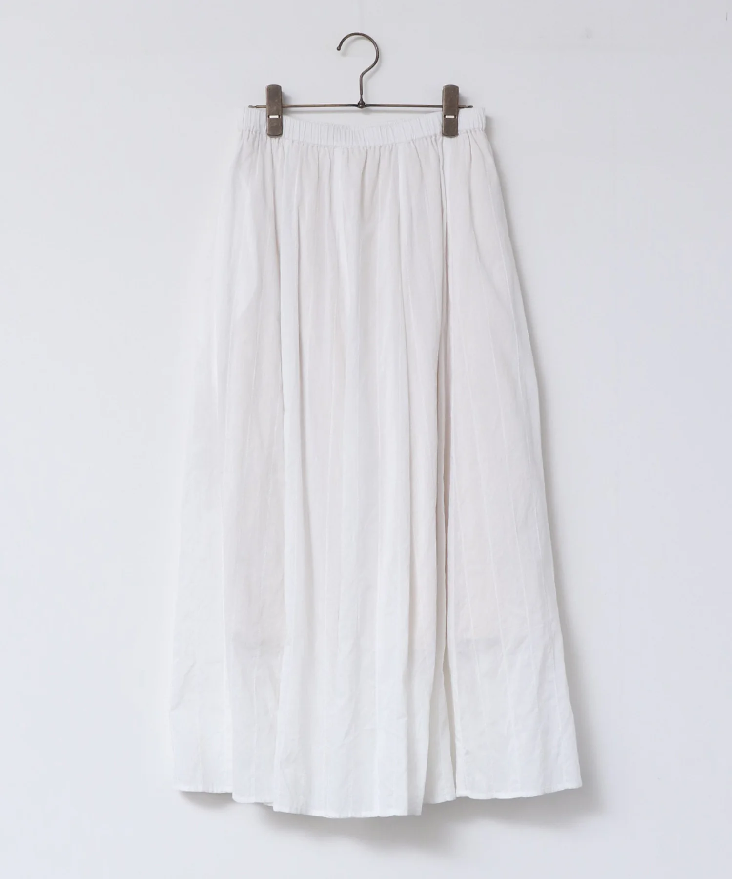 ドビーストライプフレアスカート