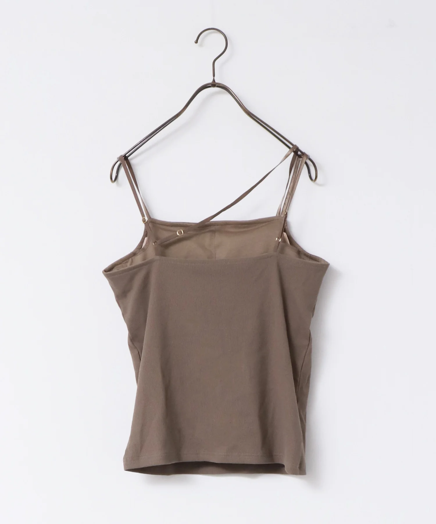 カップ付きアシメキャミソール