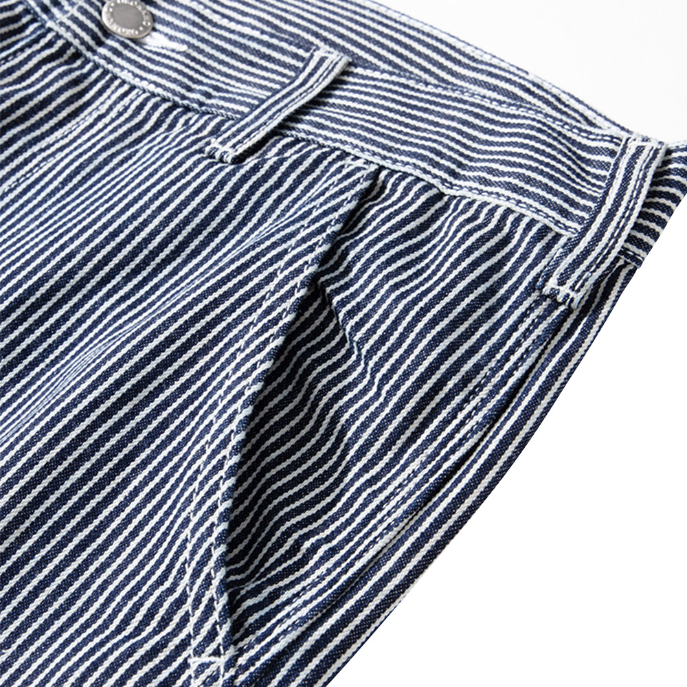 アメカジ　ストライプカーゴパンツ