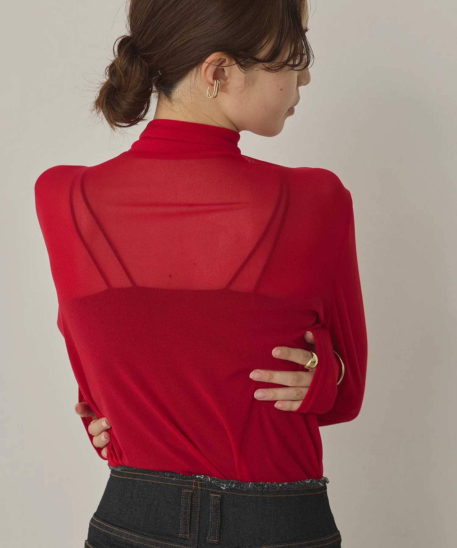 【新色追加】パワーネット タートルシアートップス