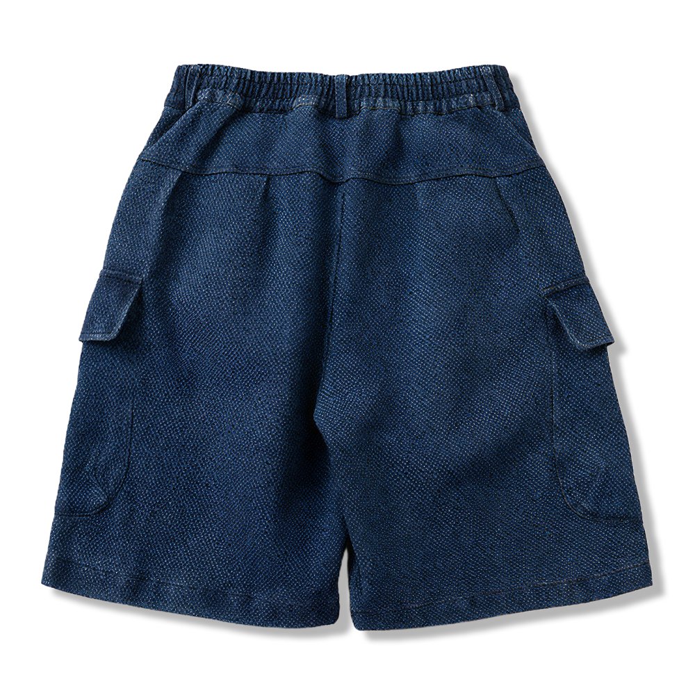 藍染こめつぶおりワークショーツ