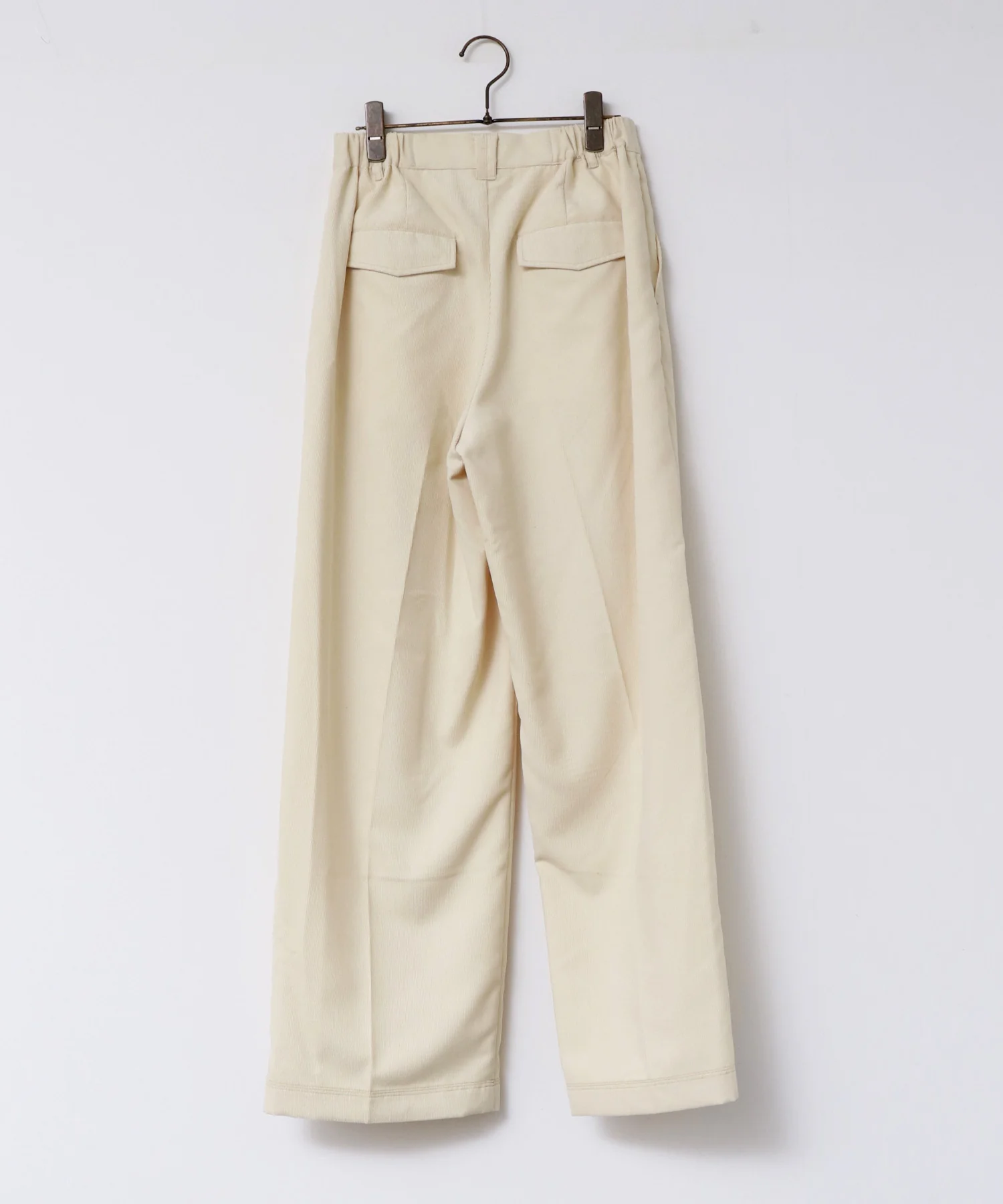 細コール 2タックパンツ