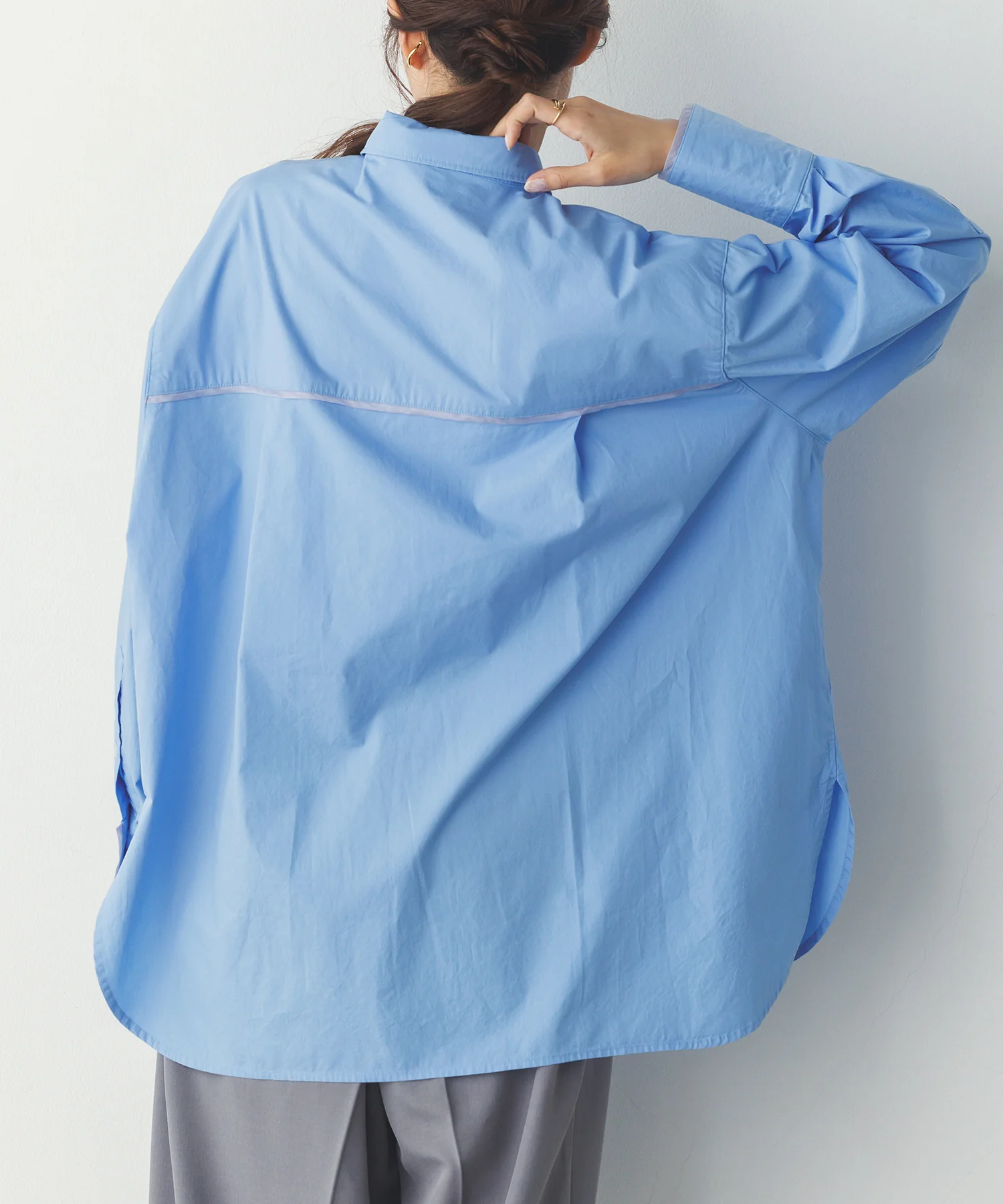 【WEB限定/別注】タイプライター オーバーシャツ