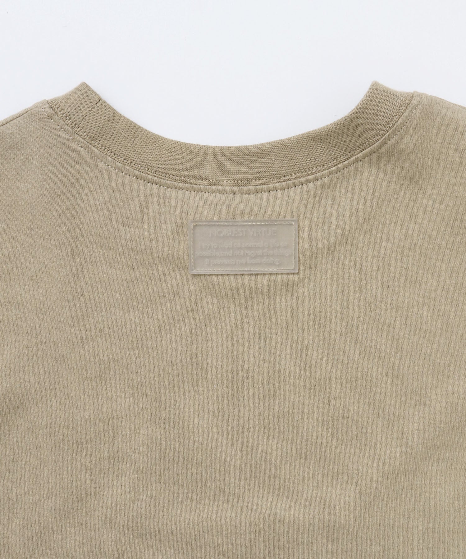 ノースリーブ プリントTシャツ