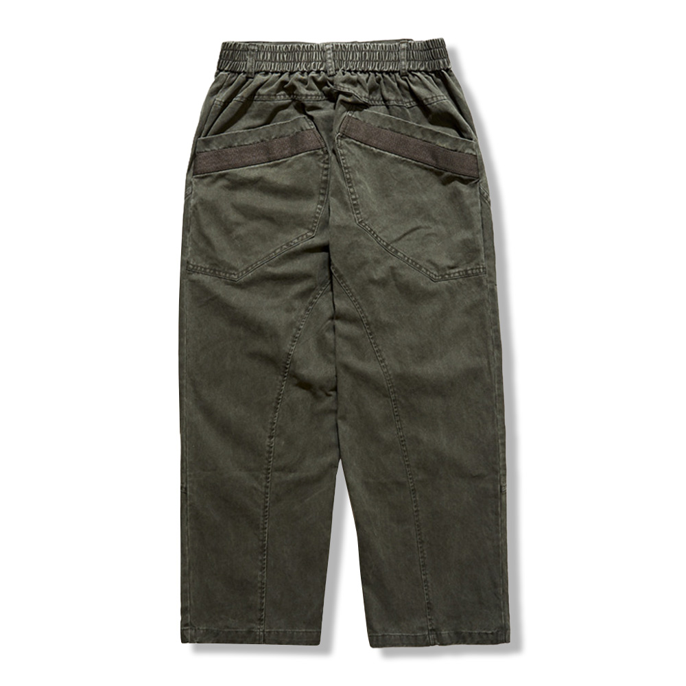 アメカジ　パッチワーク風カーゴパンツ