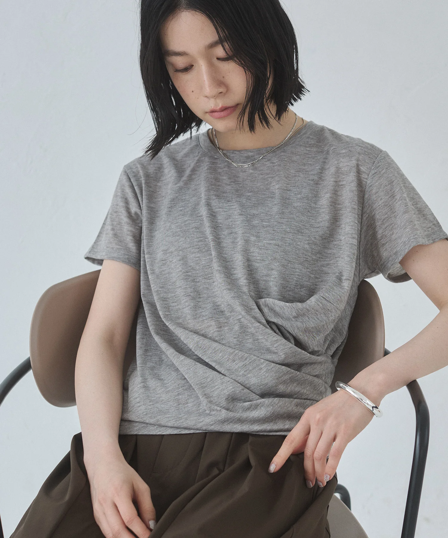 ドレープ デザイントップス