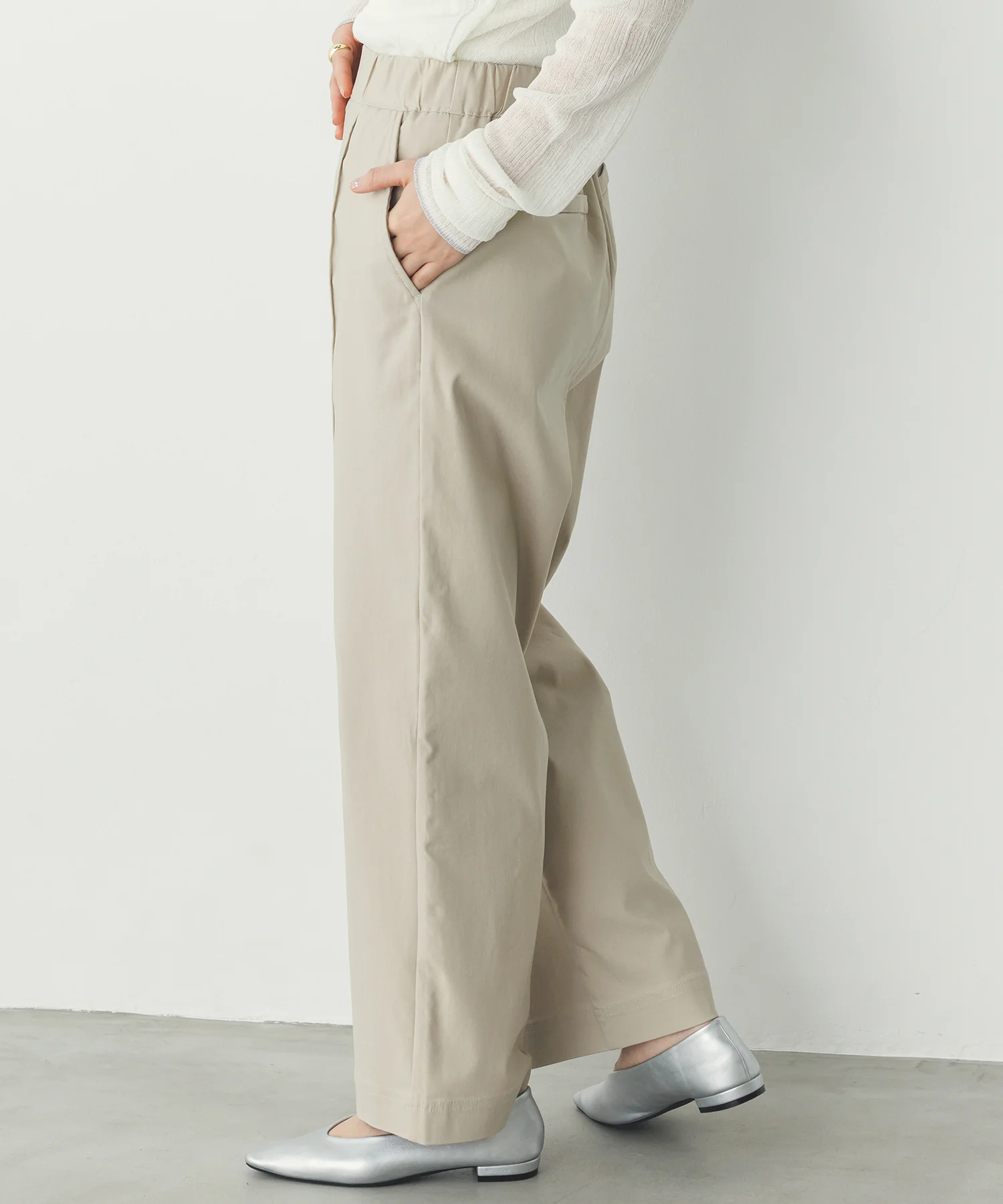 【ストレッチ】バリラク ストレートパンツ