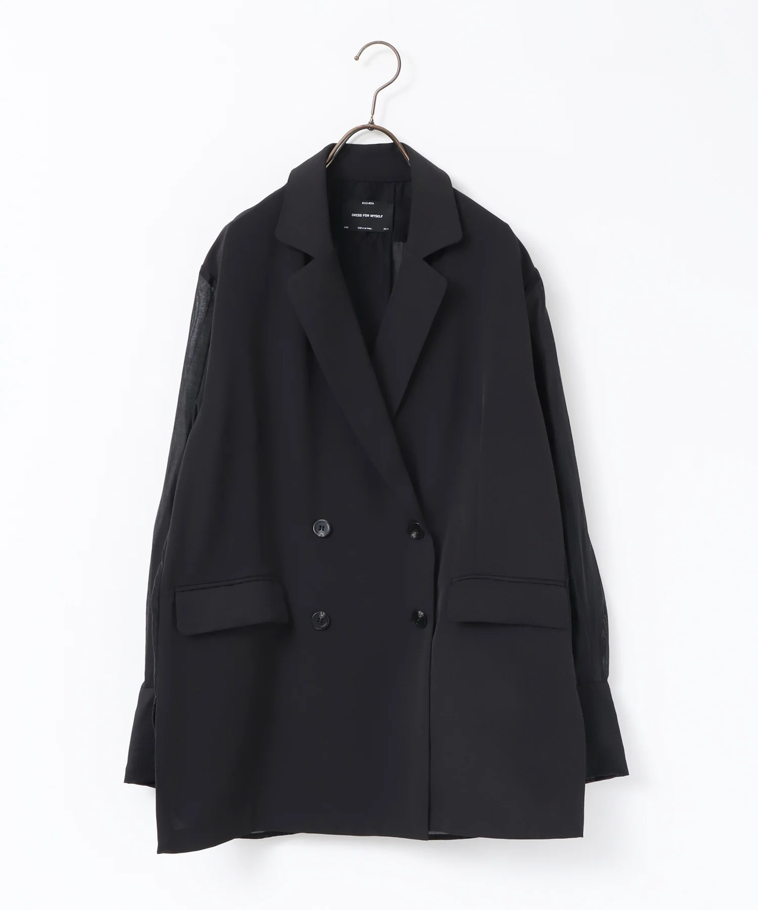 ポリツイル シアーテーラードジャケット