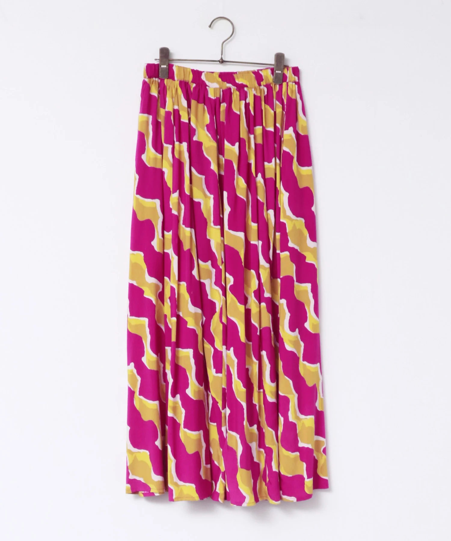 プリントフレアスカート