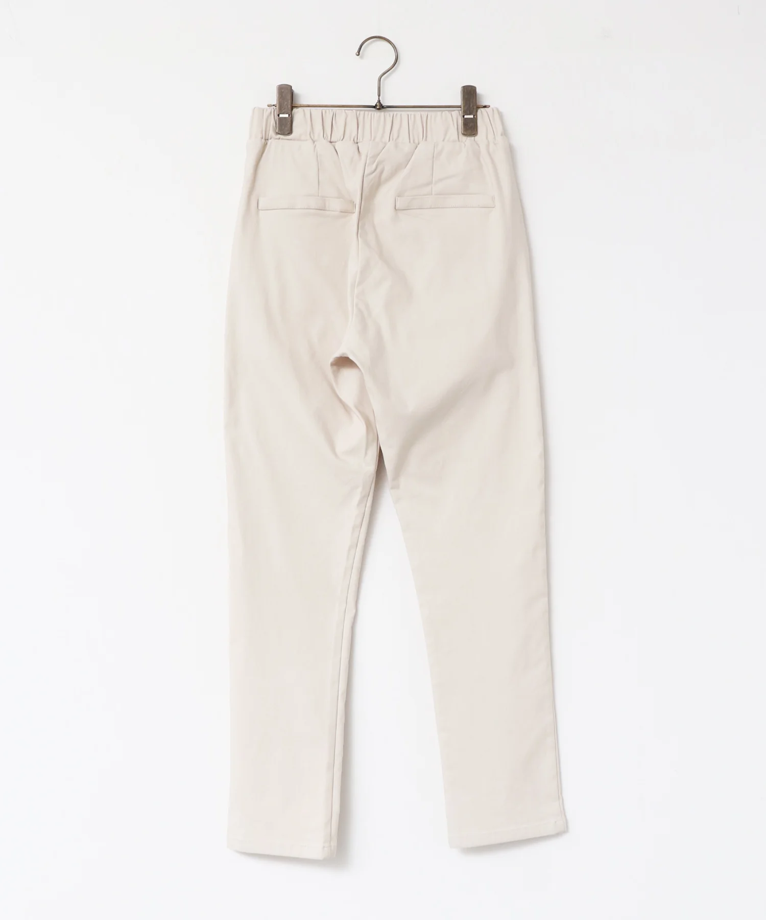 【ストレッチ】裏起毛バリラクテーパードパンツ S Mサイズ