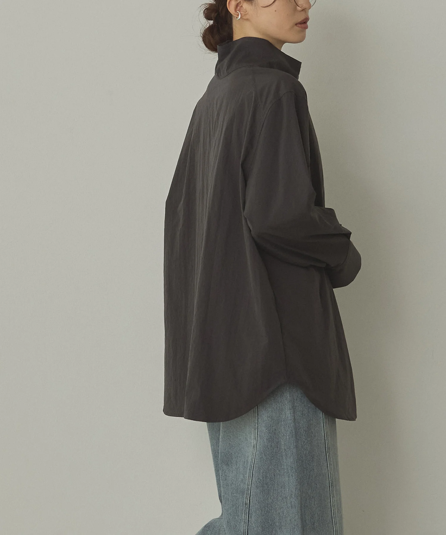 2WAY ハイネックシャツ