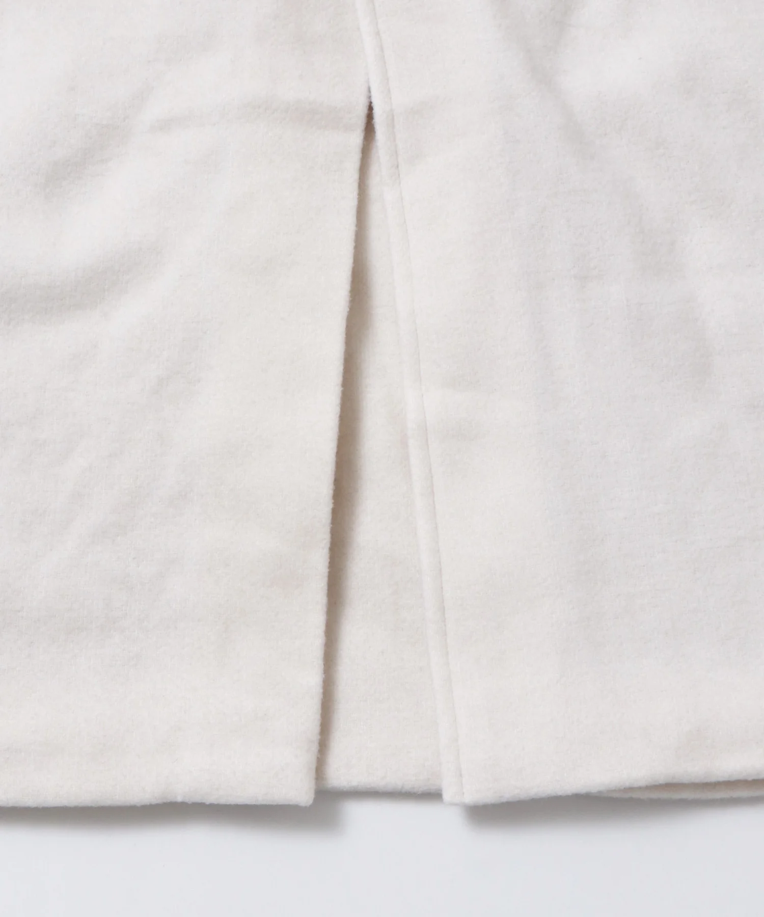 杢ヘリンボーン スタンドカラーコート