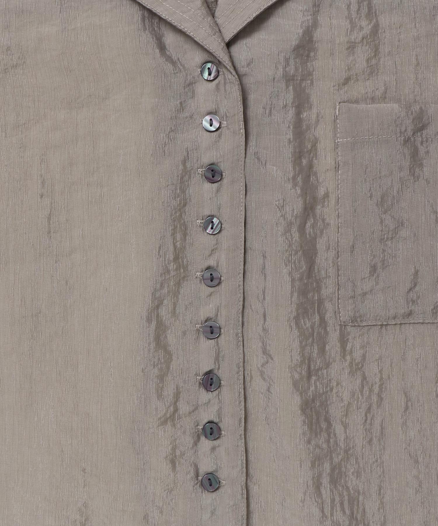 半袖 ツヤシアーシャツ