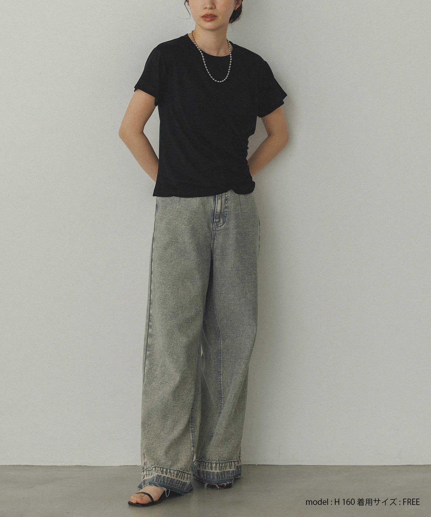 ドレープ デザイントップス