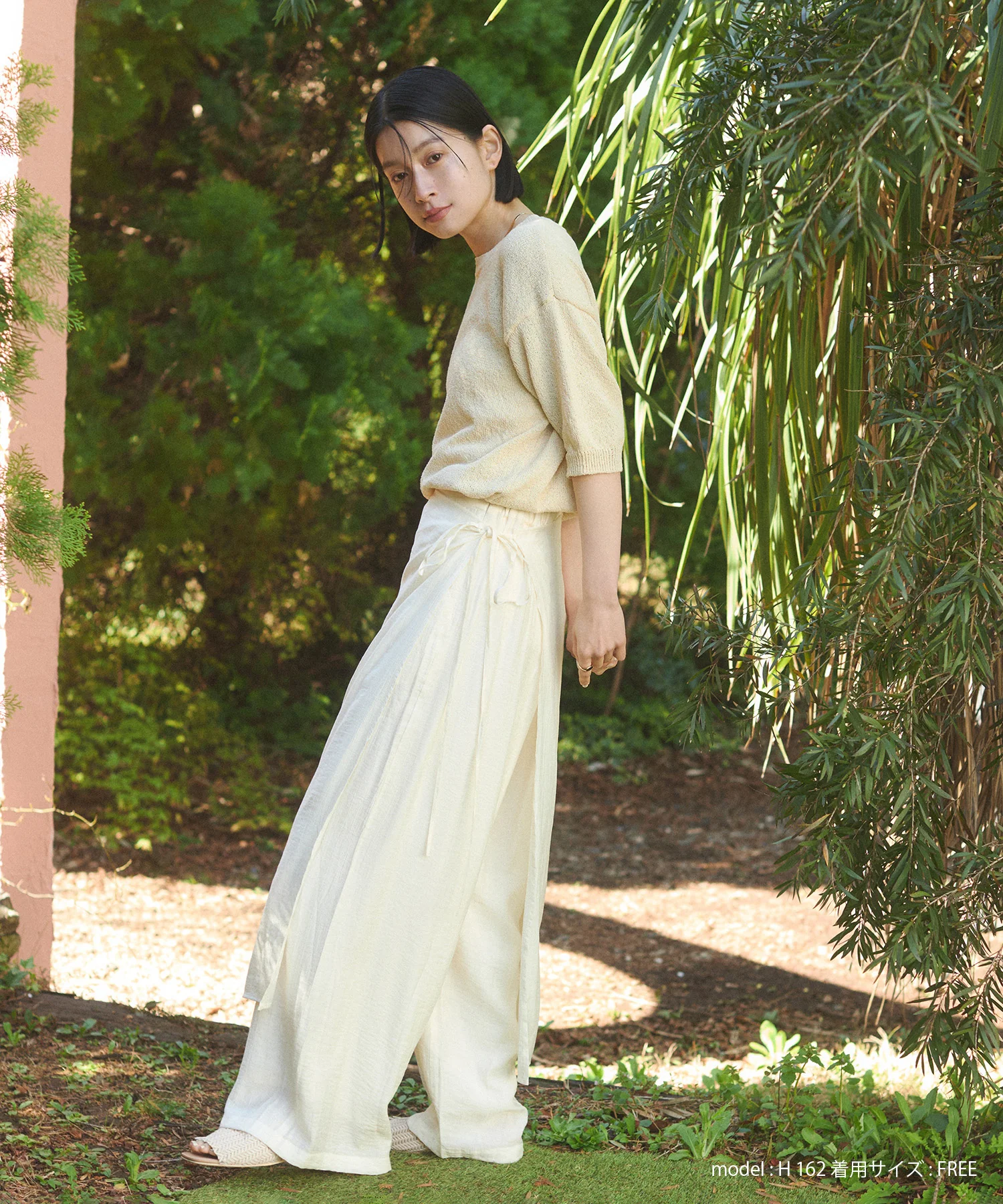 【別注】ハーフスリーブ サマーニット