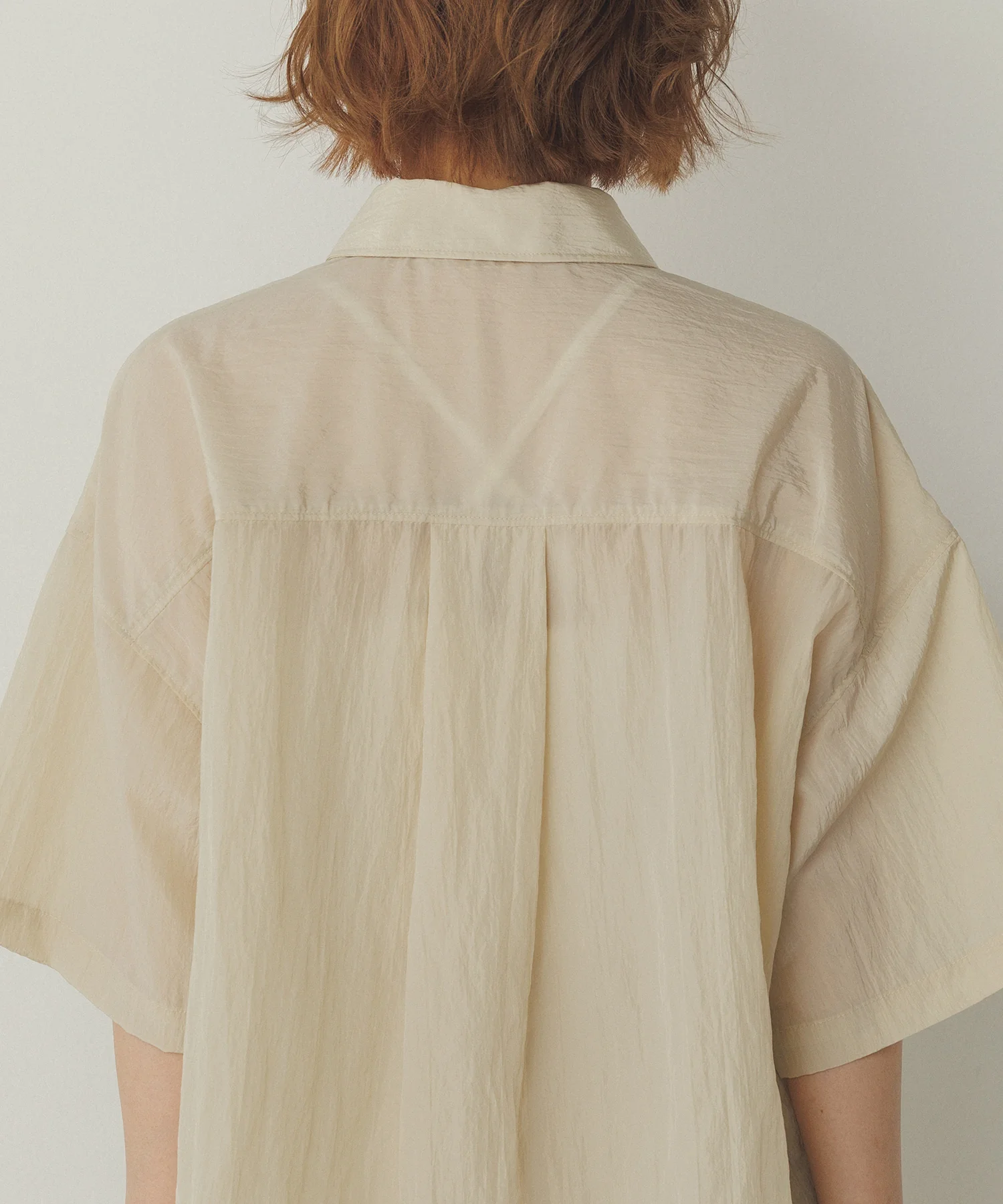 ワッシャー加工 2WAYシャツ