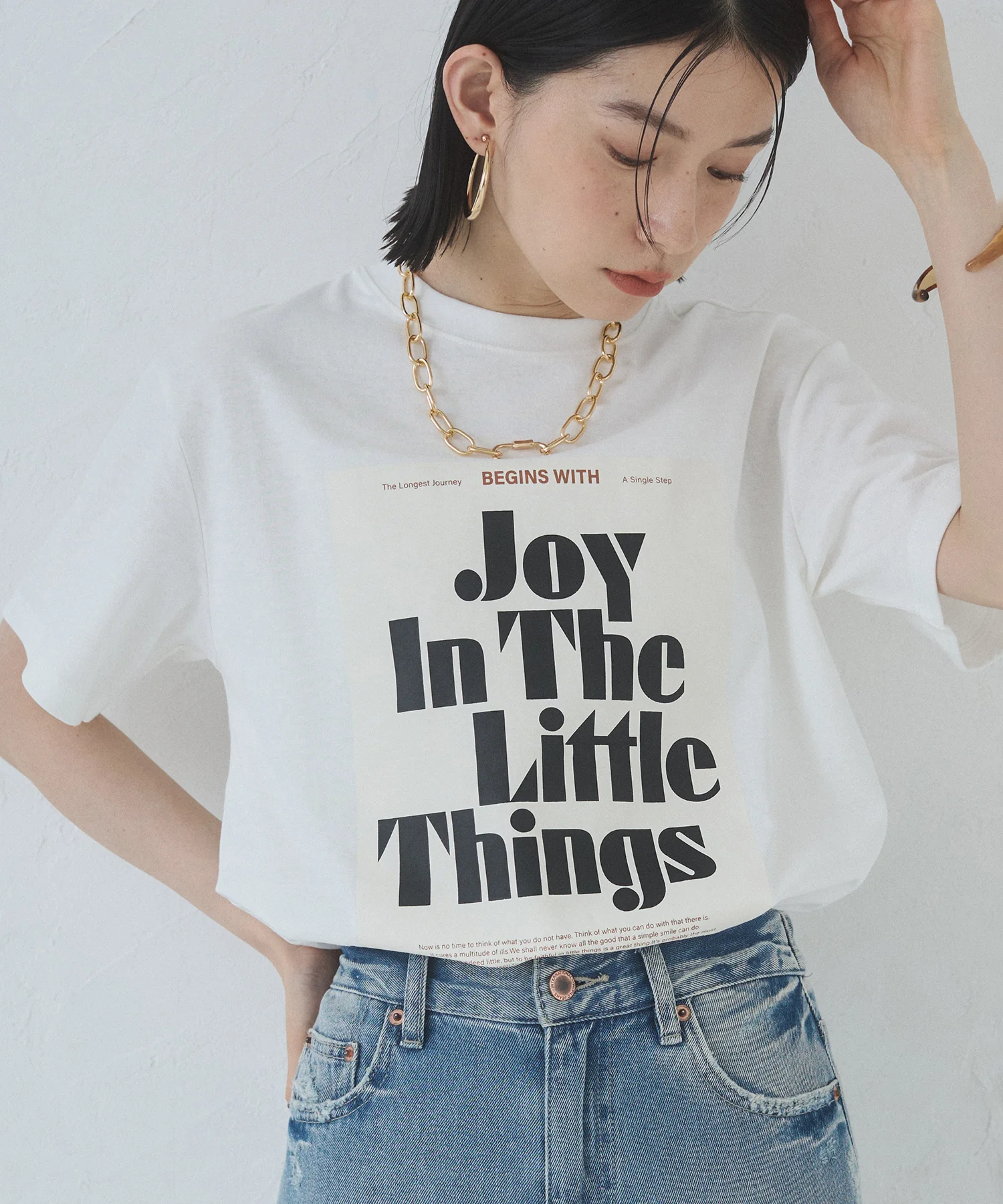半袖 ロゴプリントTシャツ