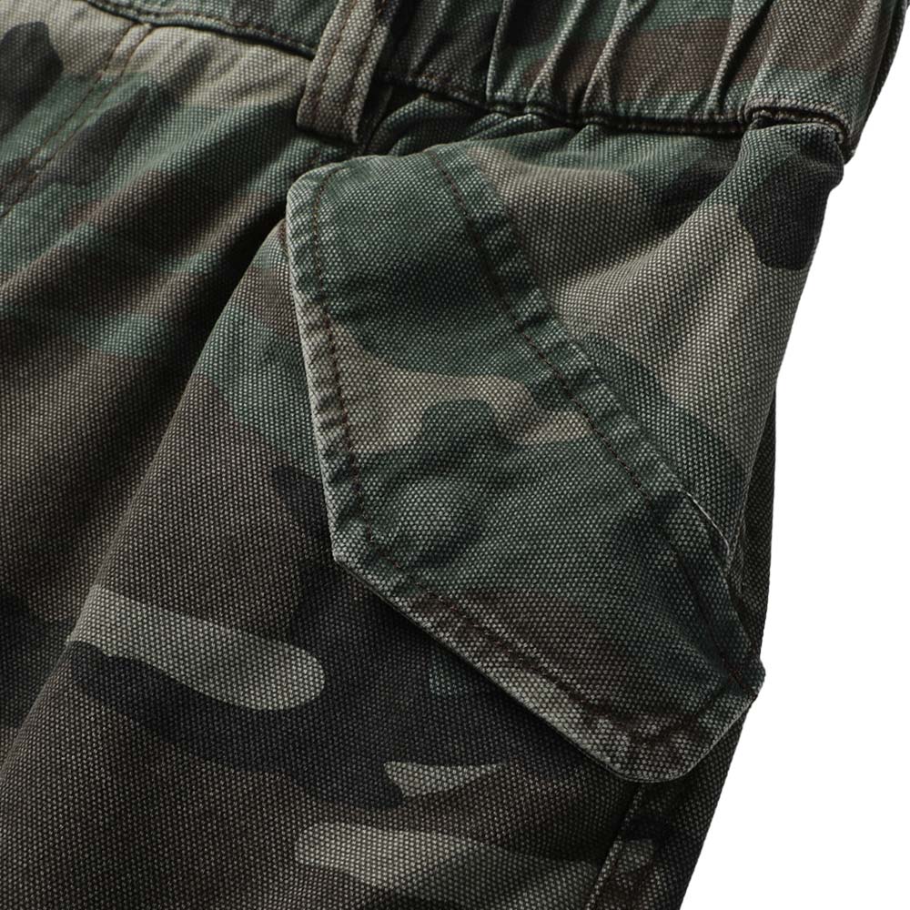 アメカジミリタリー風M81 BDU迷彩ショートワークパンツ