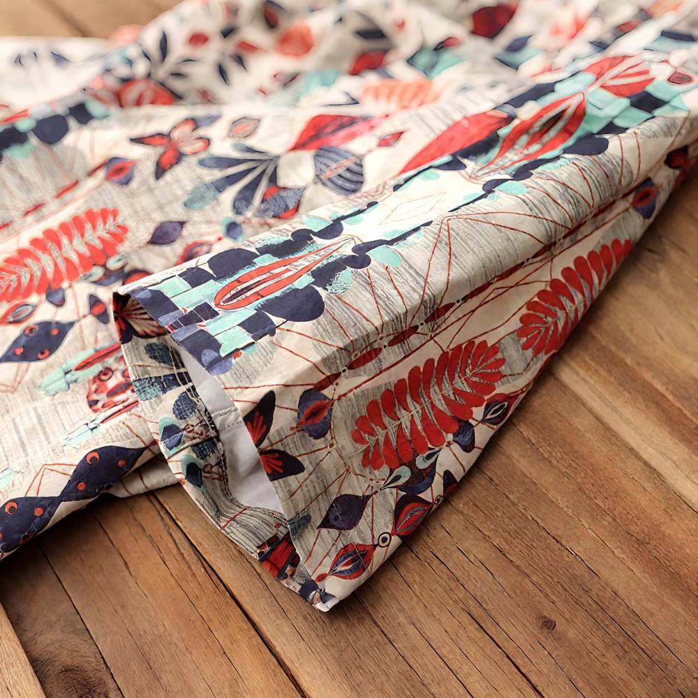 1950sレトロ風総柄アロハシャツ