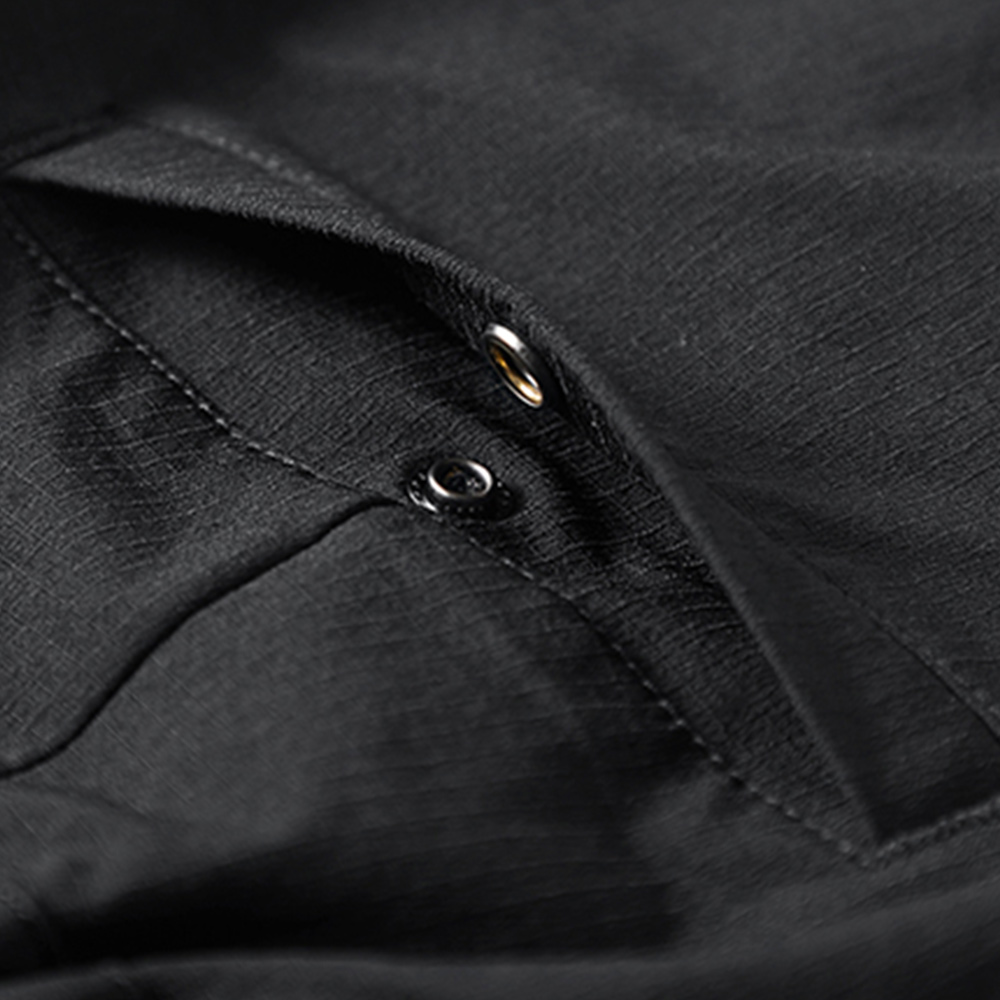 防水・耐引裂　取り外し可能なグログランテープ付き パラシュートパンツ