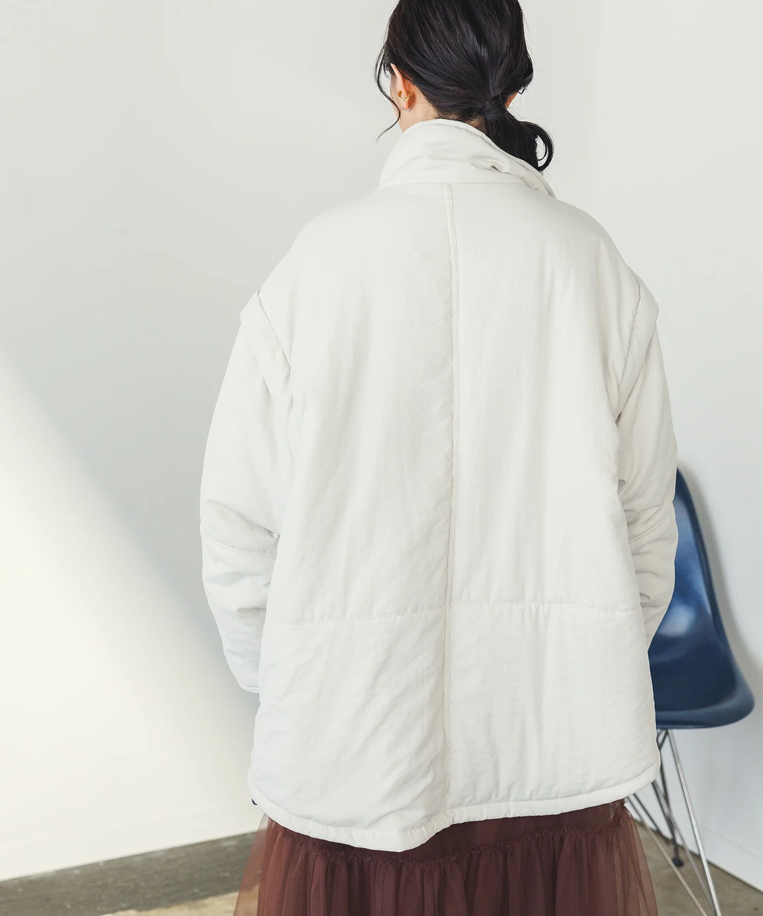 袖取り外しモッズコート