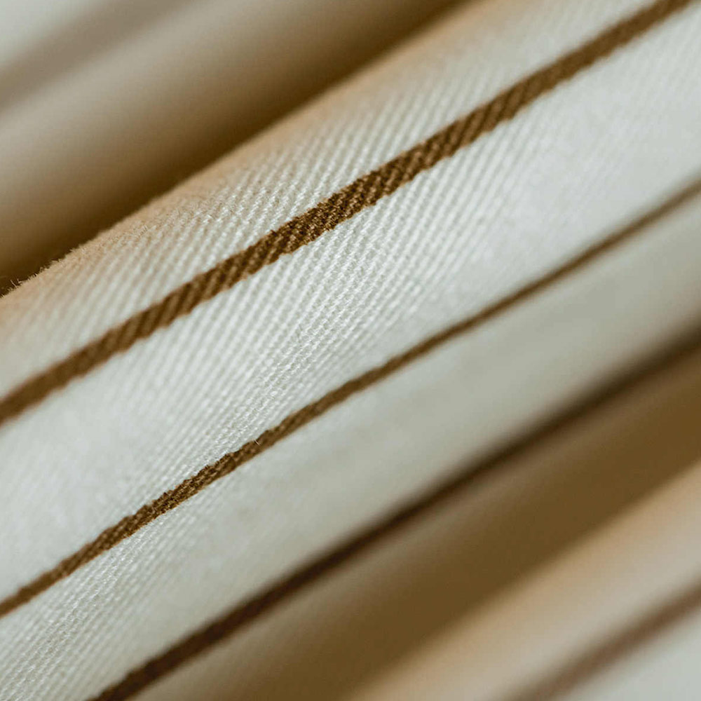 アメカジ　カジュアルベースボールストライプ柄シャツ