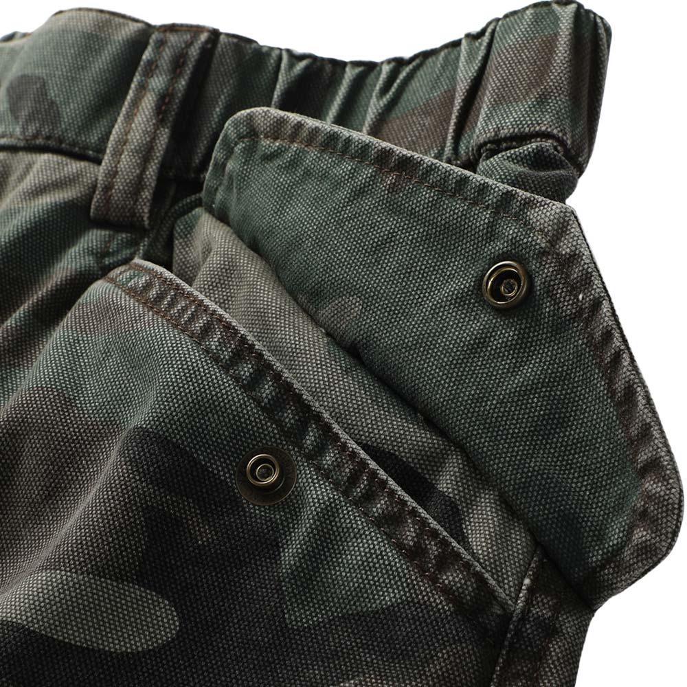 アメカジミリタリー風M81 BDU迷彩ショートワークパンツ