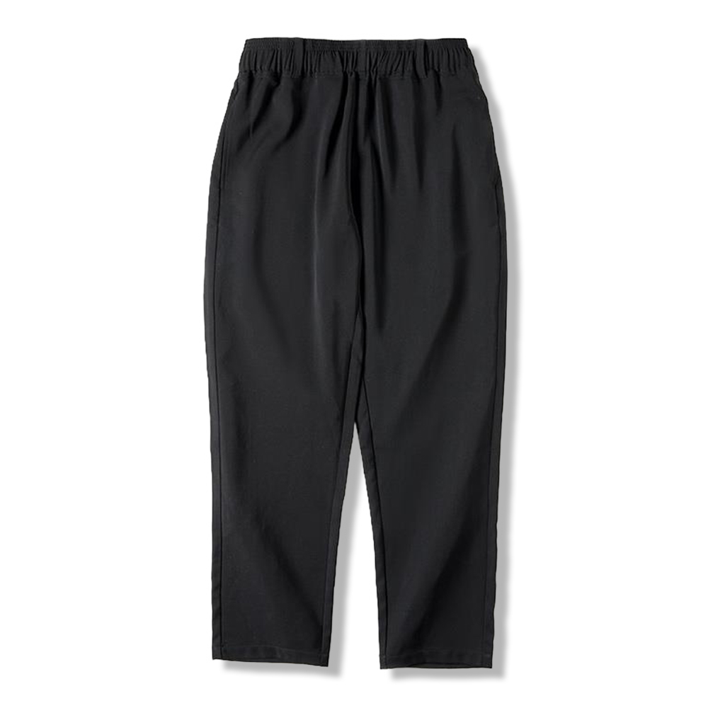 ミッドライズストレートカーキスラックス　シワになりにくい イージーケア