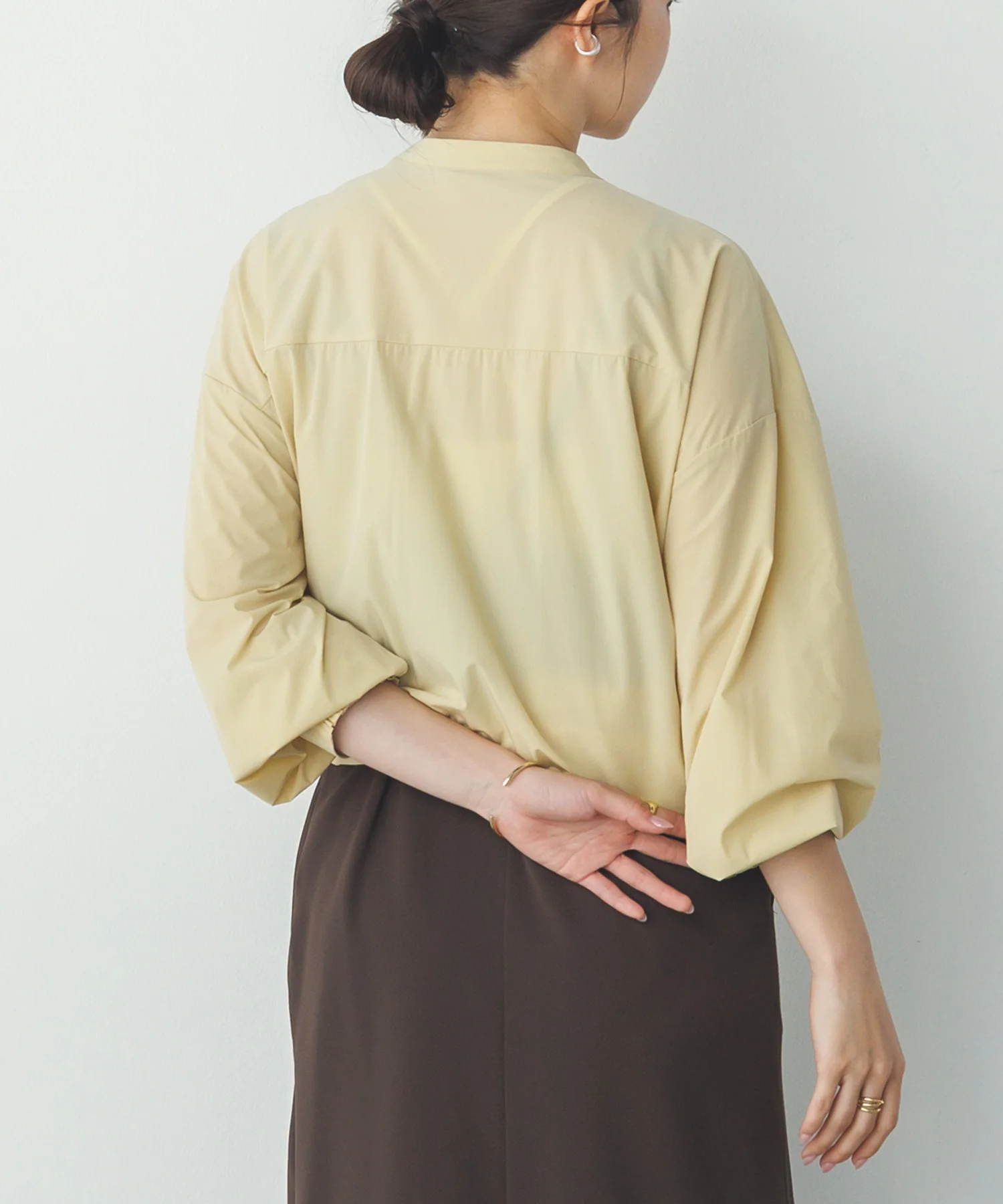 【新色追加】【接触冷感】2WAY カシュクールシャツ