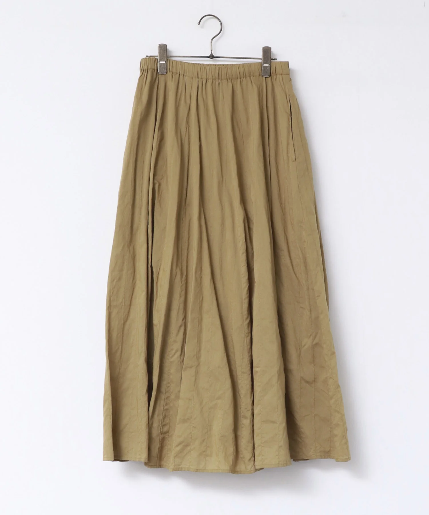 ドビーストライプフレアスカート