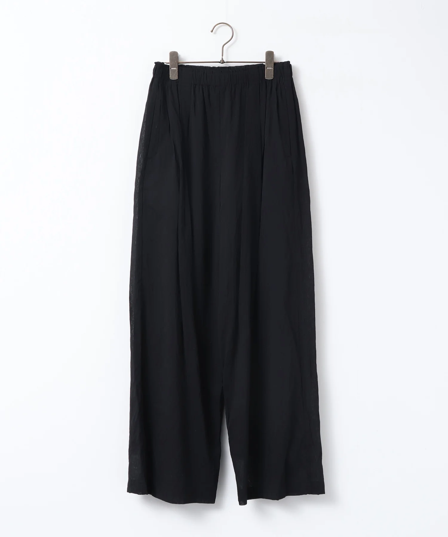 シアー ストレートパンツ