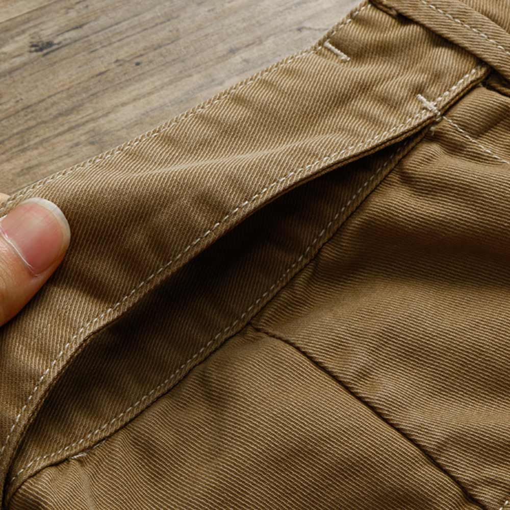 アメカジ　 超長綿ツイルチノパンツ