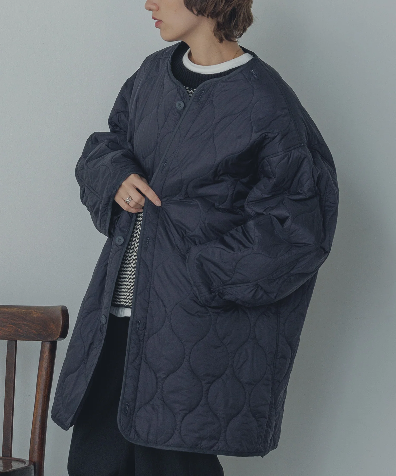 TCブロード M65ロングコート