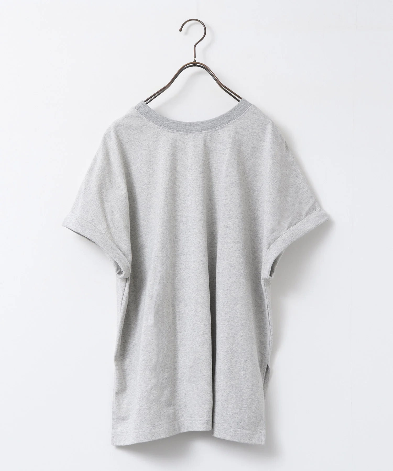 前後2WAY ロゴプリントTシャツ