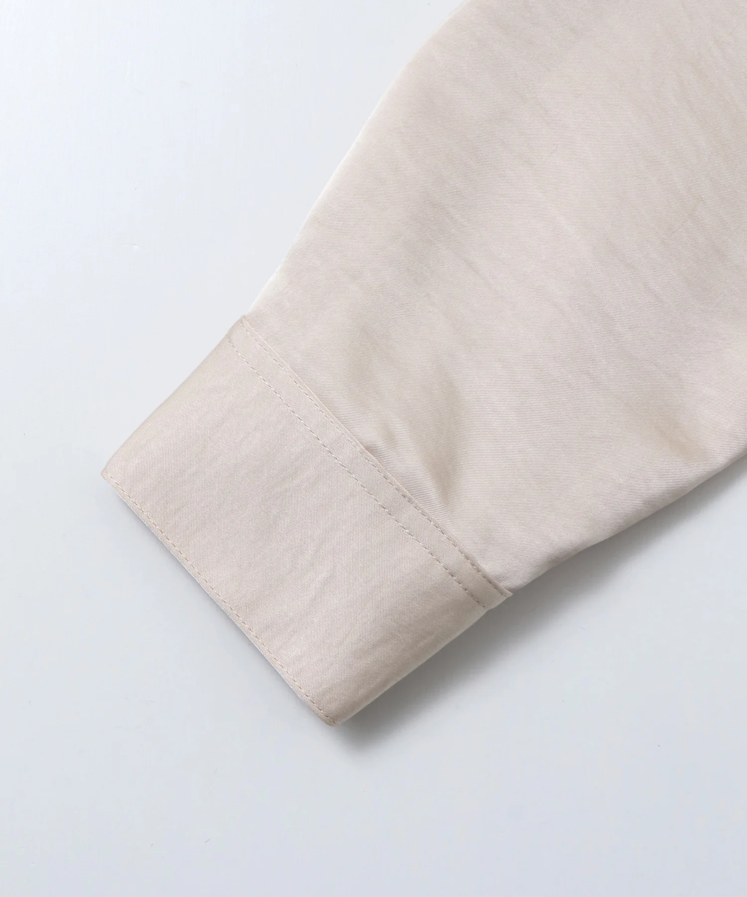 マットサテン オーバーシャツ