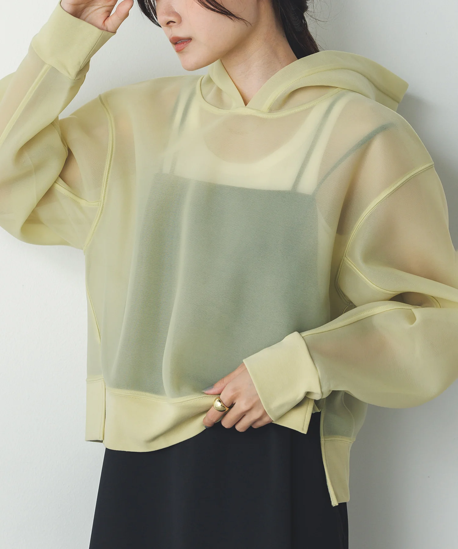 シアーダンボール パーカー