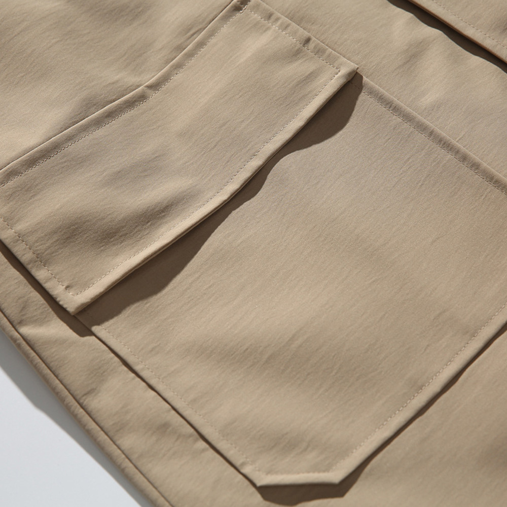 シティボーイ　ミディアムロングフード付きトレンチコート