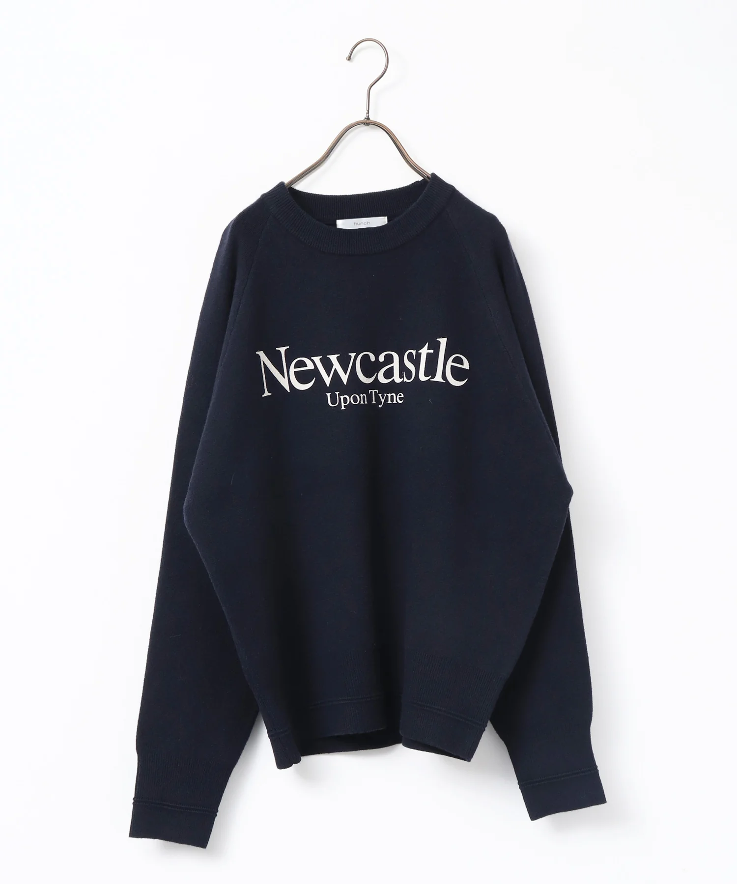 【WEB限定/別注】【新色追加】スウェットライクロゴニット